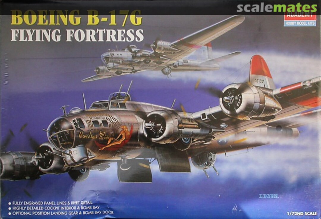 Boxart Boeing B-17G Flying Fortress 2143 Academy