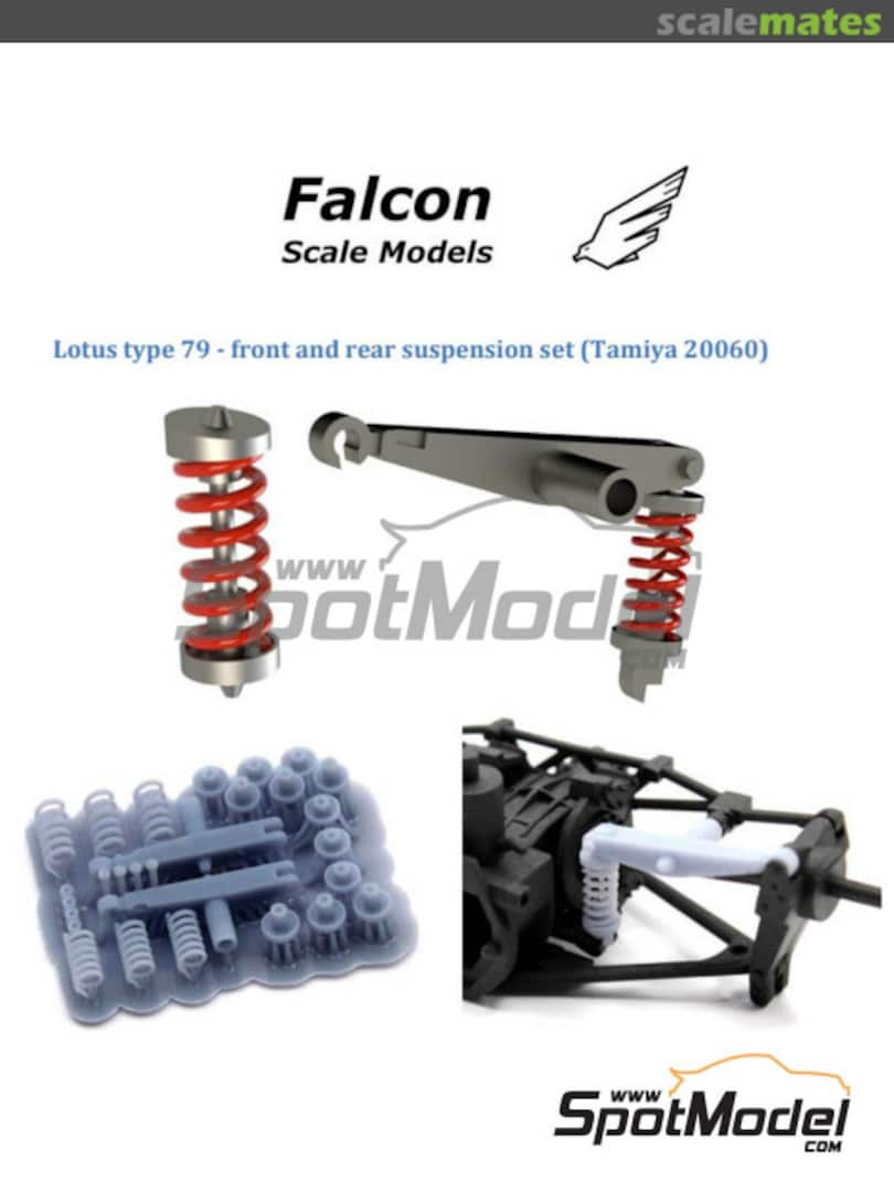 Boxart Lotus Ford Type 79: Front and rear suspension FSM-08-C Falcon Scale Models