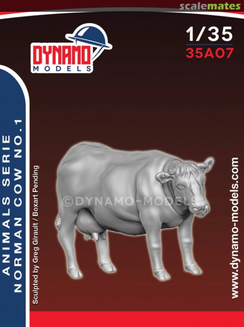 Boxart Animal Serie – Norman Cow No.1 35A07 Dynamo Models