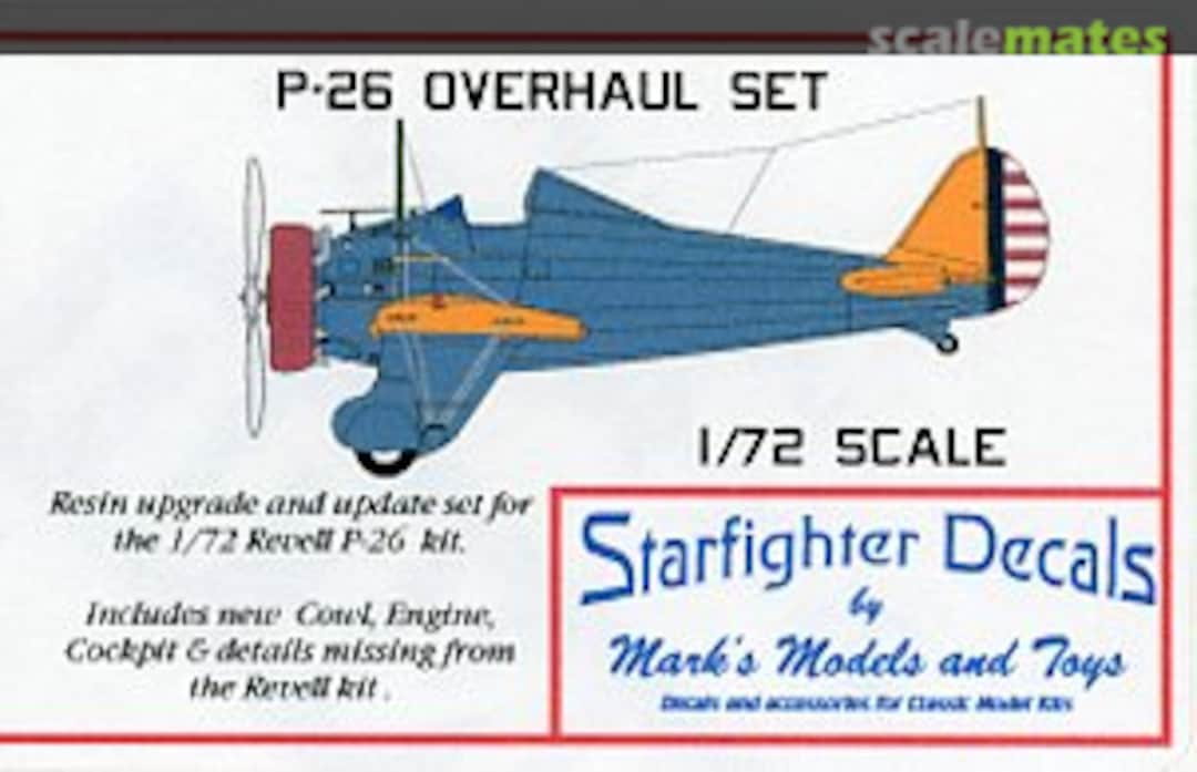 Boxart P-26 Overhaul set 7210 Starfighter Decals