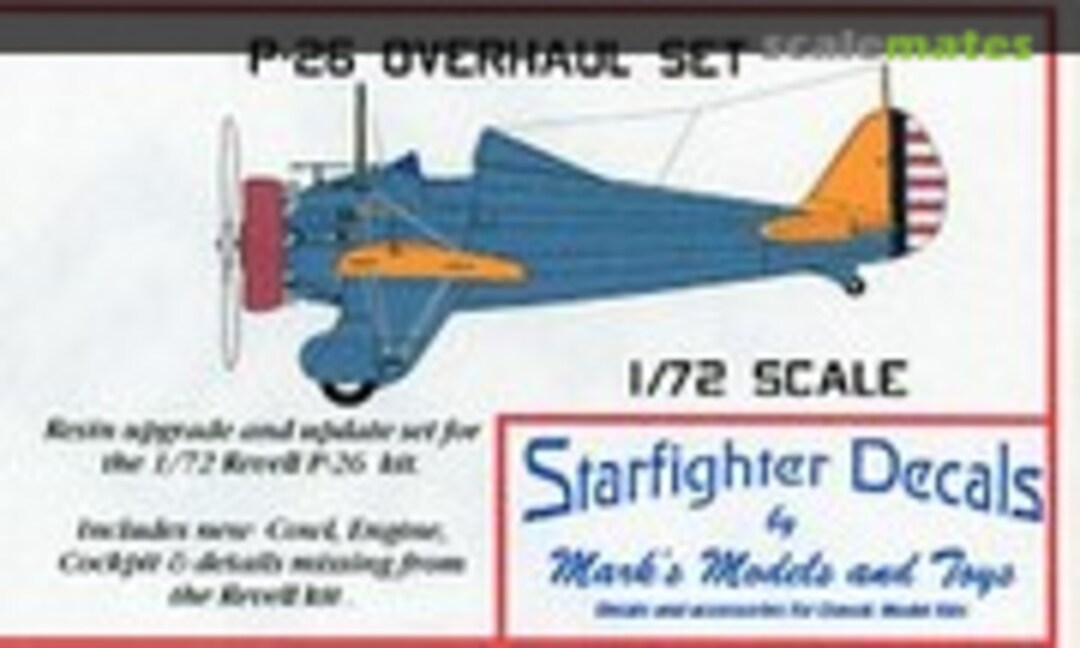 1:72 P-26 Overhaul set (Starfighter Decals 7210)