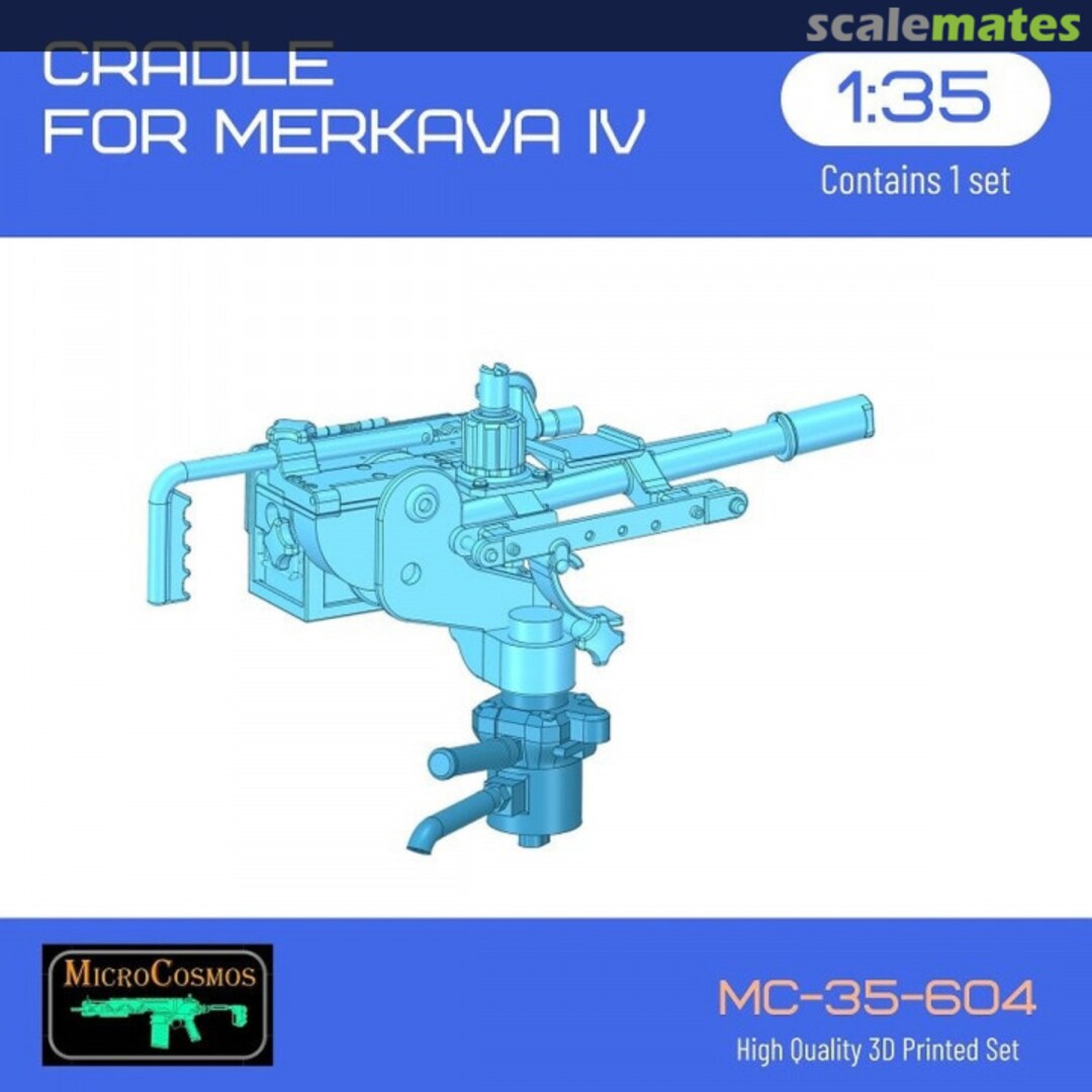 Boxart Cradle for Merkava IV MC-35-604 3D MicroCosmos