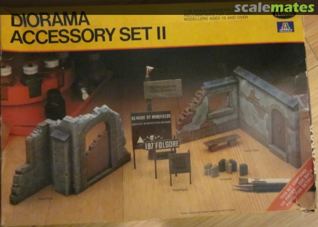 Boxart Diorama Accessory Set II 882 Testors