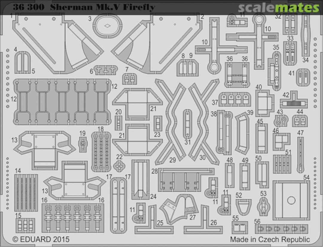 Boxart Sherman Mk.V Firefly 36300 Eduard