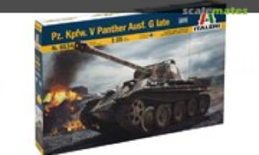 1:35 Pz. Kpfw. V Panther Ausf. G late (Italeri 6534)