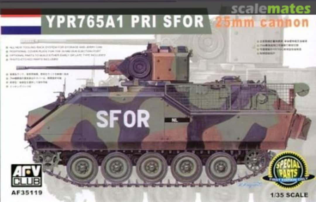 Boxart YPR765A1 PRI SFOR AF35119 AFV Club