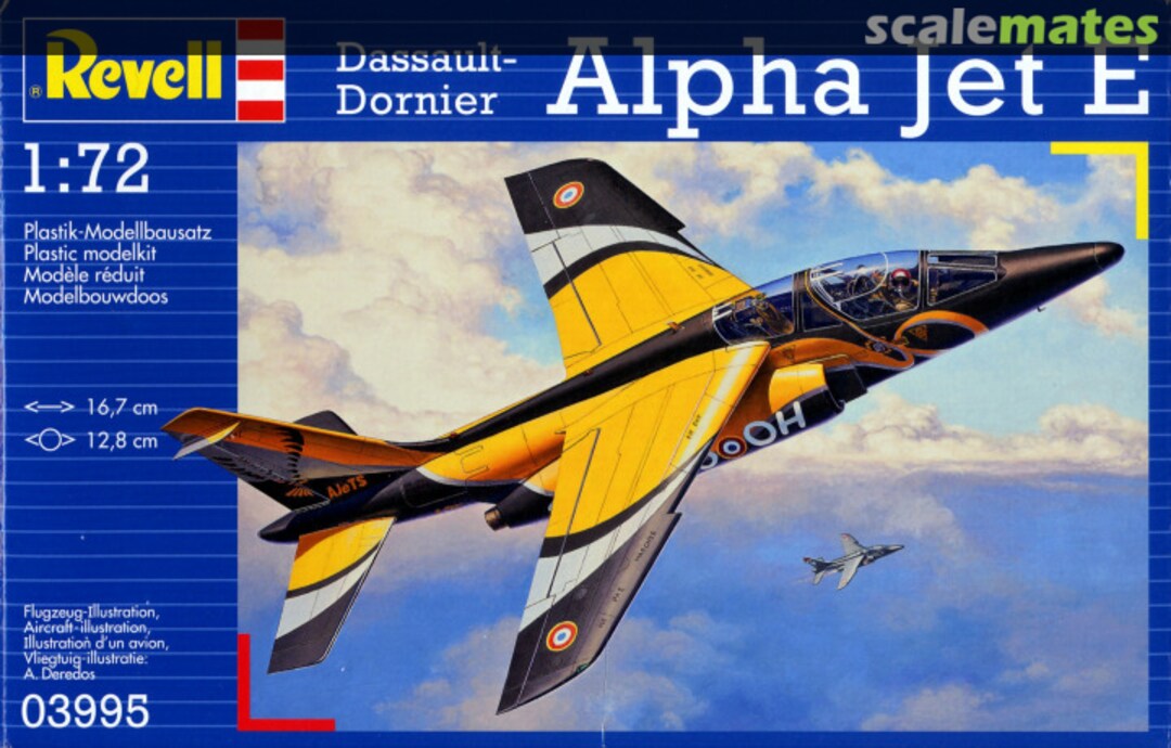 Boxart Dassault-Dornier Alpha Jet E 03995 Revell