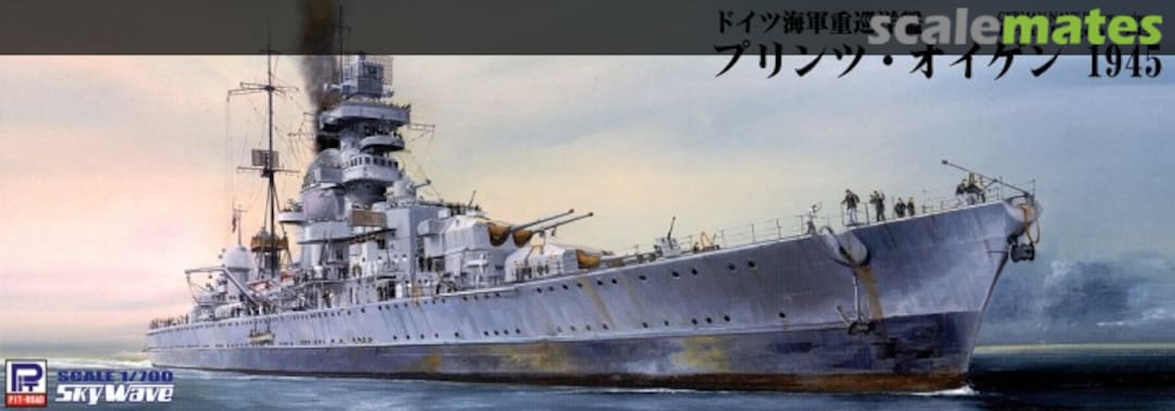 Boxart German Navy Heavy Cruiser Prinz Eugen 1945 W154 Pit-Road