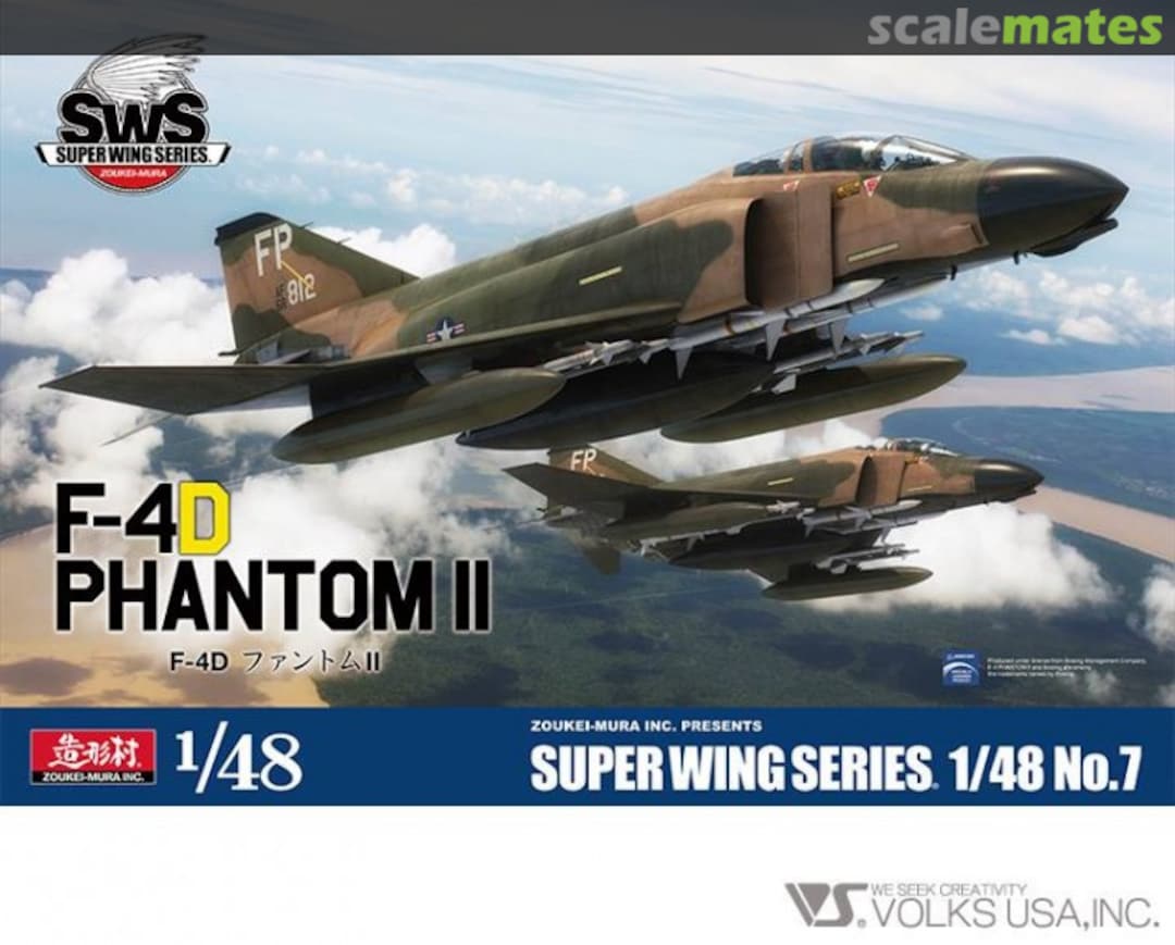 Boxart F-4D Phantom II SWS48-07 Zoukei-Mura