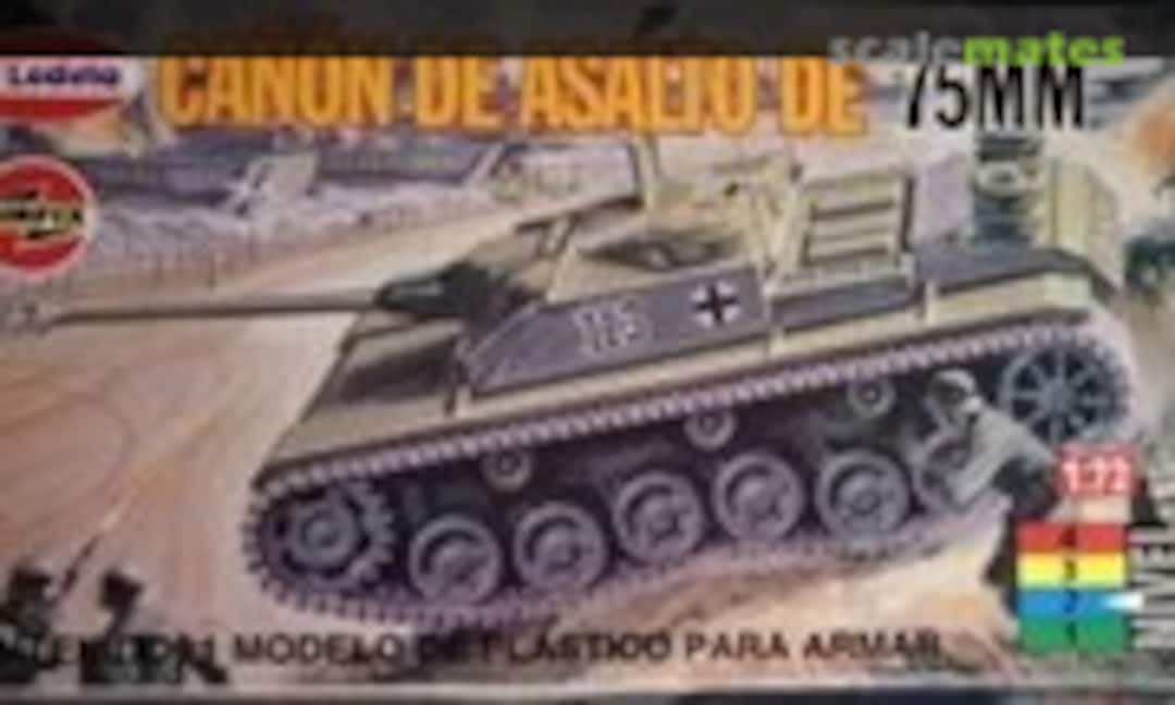 1:76 Cañón de Asalto de 75 MM (Airfix/Lodela 01306)