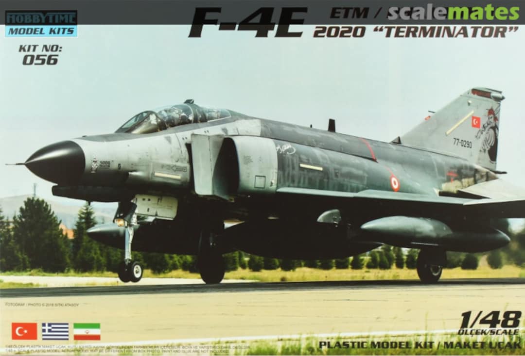 Boxart F-4E ETM / Phantom II 2020 "Terminator" 056 Hobbytime Model Kits