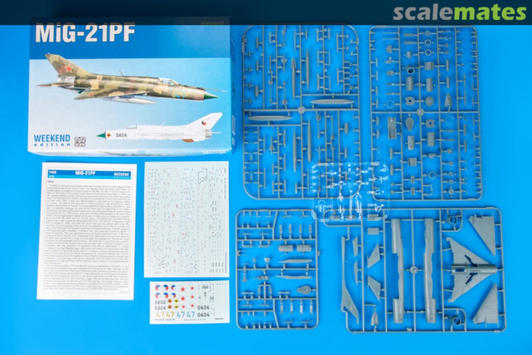 Contents MiG-21PF 7455 Eduard