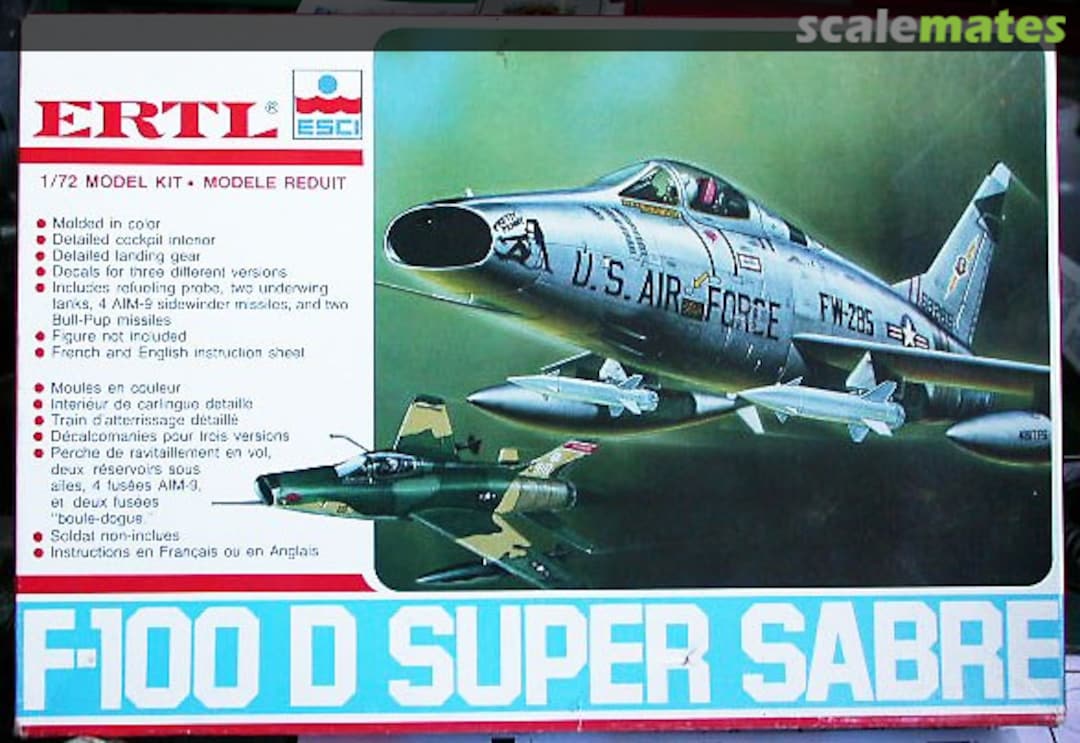 Boxart F-100D Super Sabre 8557 ERTL