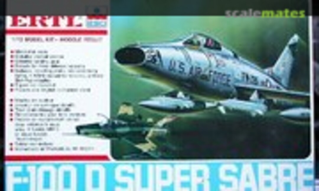 1:72 F-100D Super Sabre (ERTL 8557)