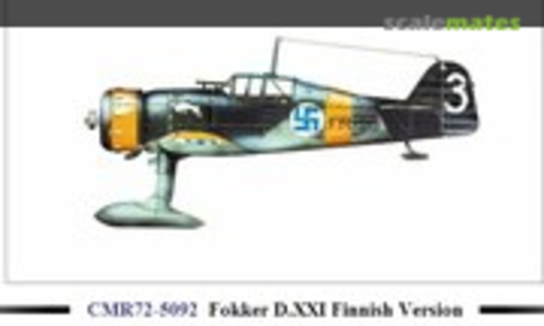 1:72 Fokker D.XXI Finnish Version (CMR CMR72-5092)