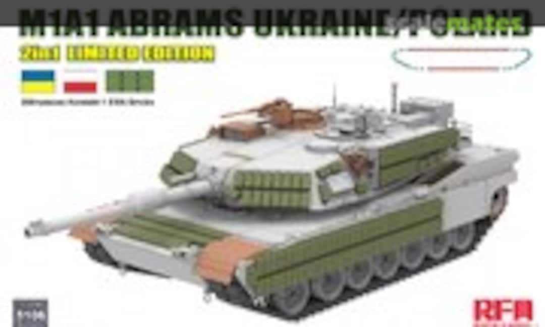 1:35 M1A1 Abrams Ukraine/Poland (Rye Field Model RM-5106)