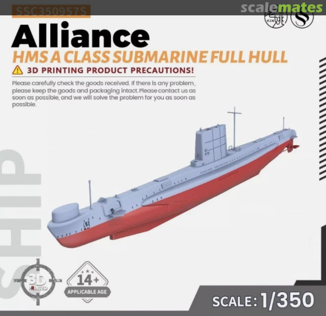 Boxart HMS Alliance SSC350957S SSMODEL