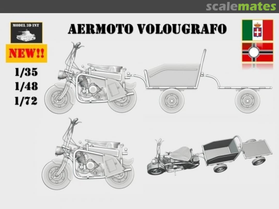 Boxart Volugrafo Aermoto IT35Re142 MODEL 3D INT