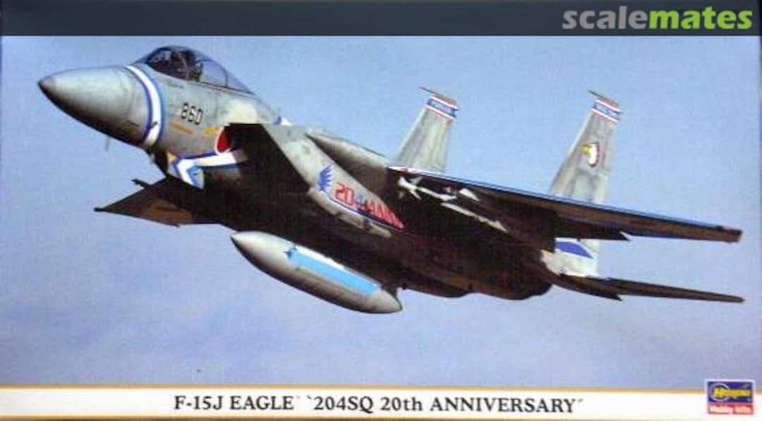 Boxart F-15J Eagle `204SQ 20th Anniversary´ 00381 Hasegawa