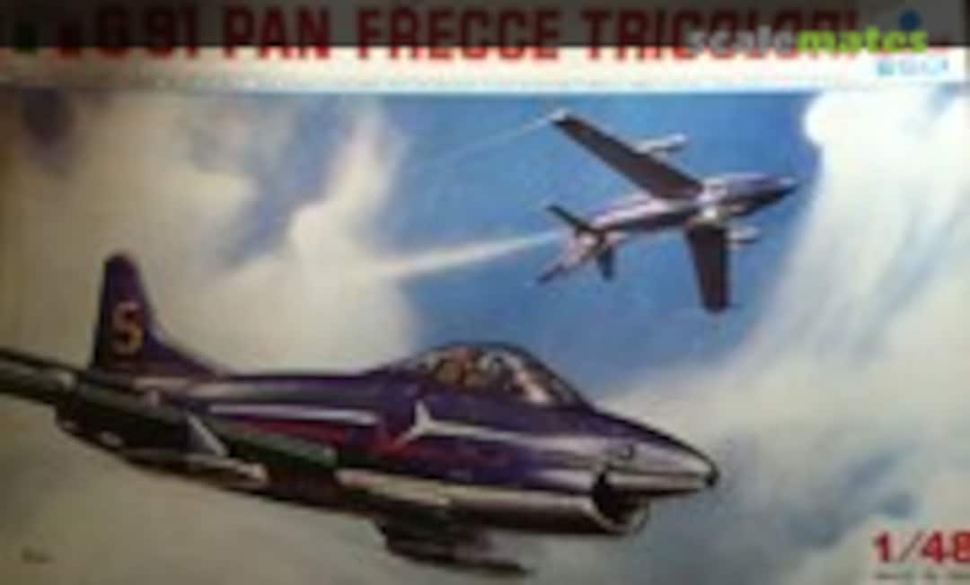 1:48 Fiat G 91 Pan Frecce Tricolori (ESCI 4028)