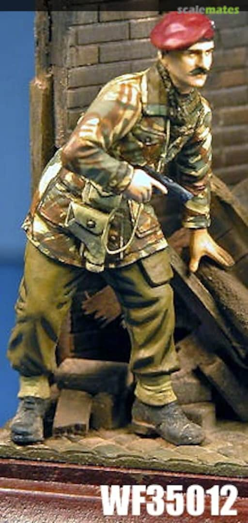 Boxart WWII British Para Officer WF35012 Wee Friends