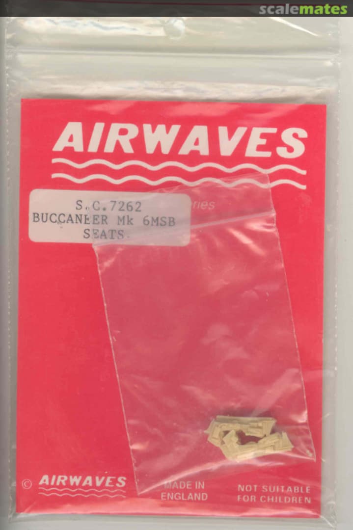 Boxart Buccaneer Mk 6MSB Seats S.C.7262 Airwaves