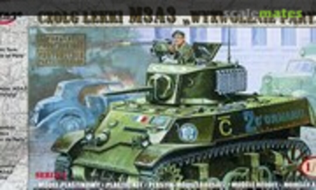 1:72 M3A3 light tank (Mirage Hobby 72676)