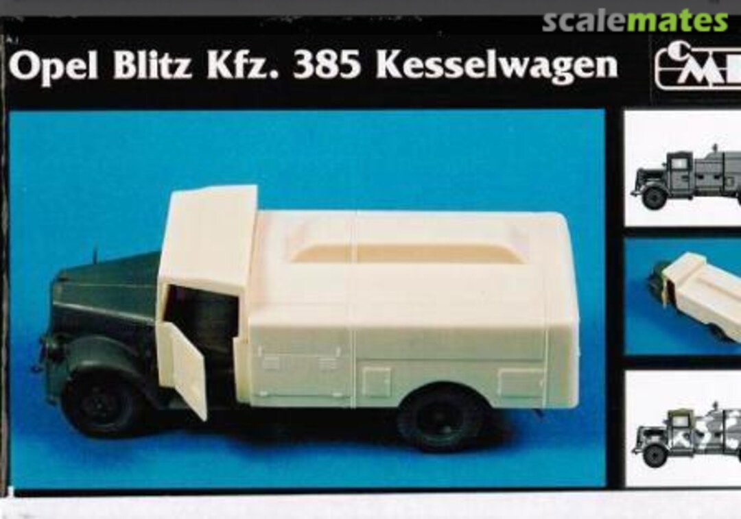 Boxart Ople Blitz Kfz. 385 Kesselwagen conversion set 3104 CMK