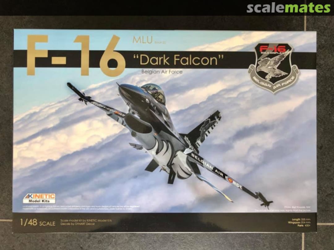 Boxart F-16MLU "Dark Falcon" K49002 Kinetic