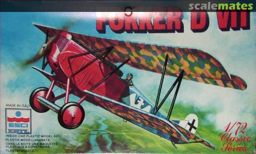 Boxart Fokker D.VII 9015 ESCI/ERTL