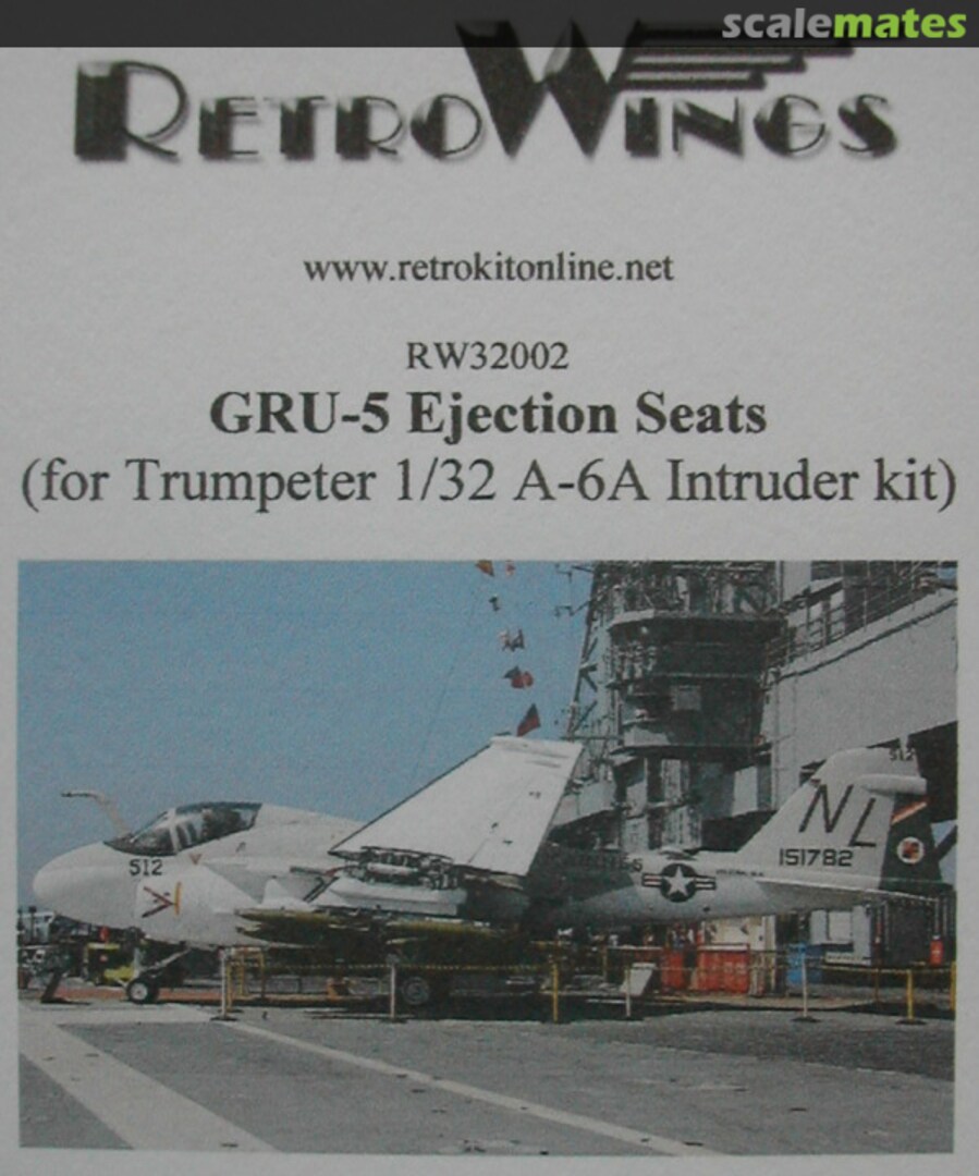 Boxart GRU-5 Ejection Seats RW32002 RetroWings