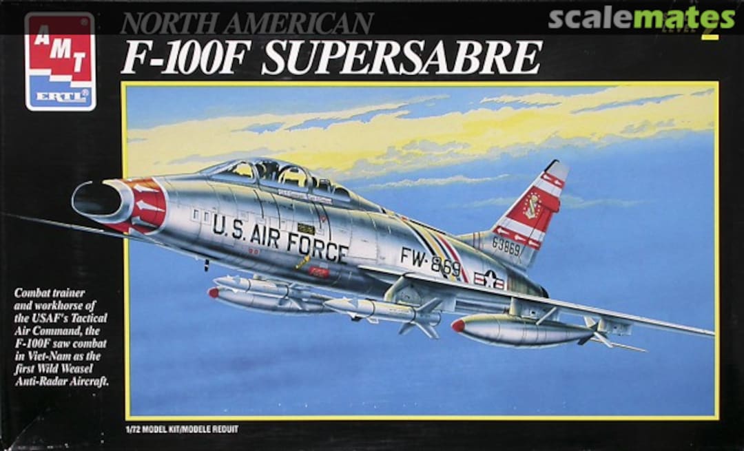 Boxart F-100F Super Sabre 8892 AMT/ERTL