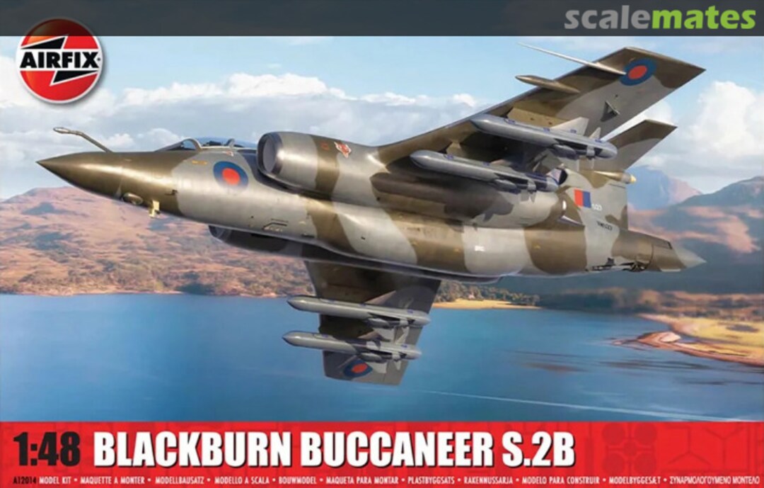 Boxart Blackburn Buccaneer S.2B A12014 Airfix