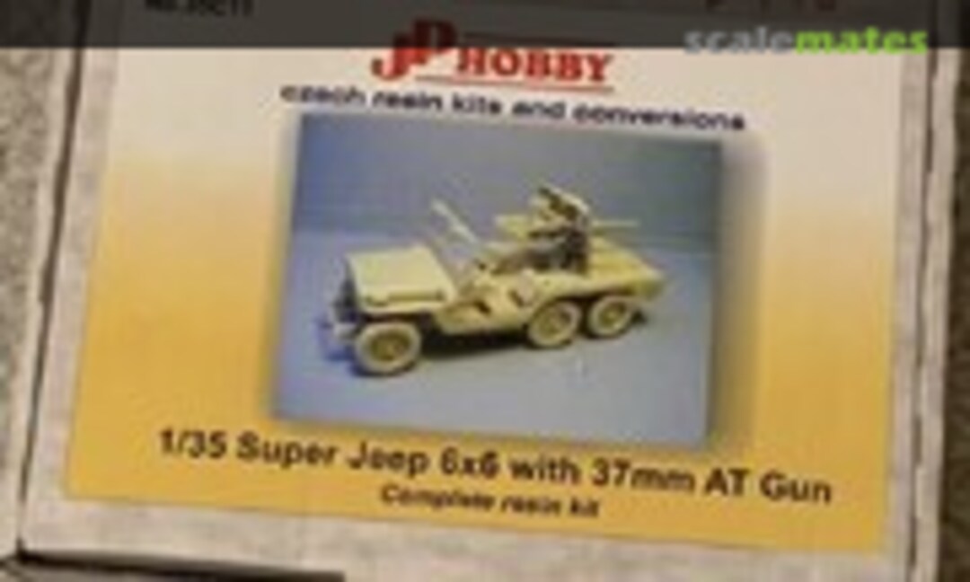 1:35 Super Jeep 6X6 With 37mm AT Gun (JP Hobby 35C11)