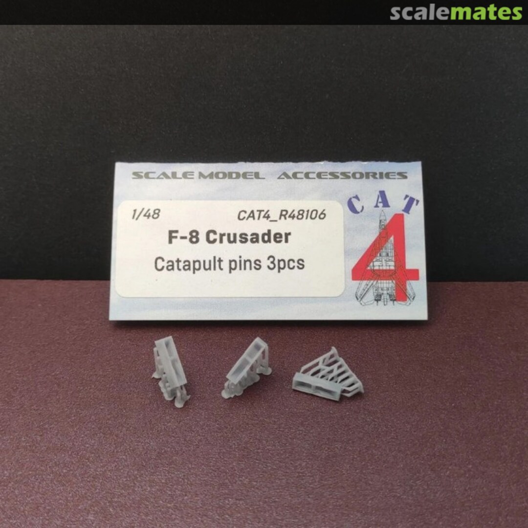 Boxart F-8 Crusader Catapult Pins R48106 CAT4