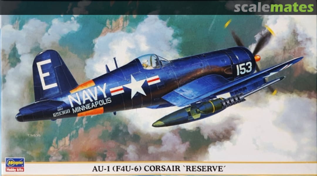 Boxart AU-1 (F4U-6) Corsair 09437 Hasegawa