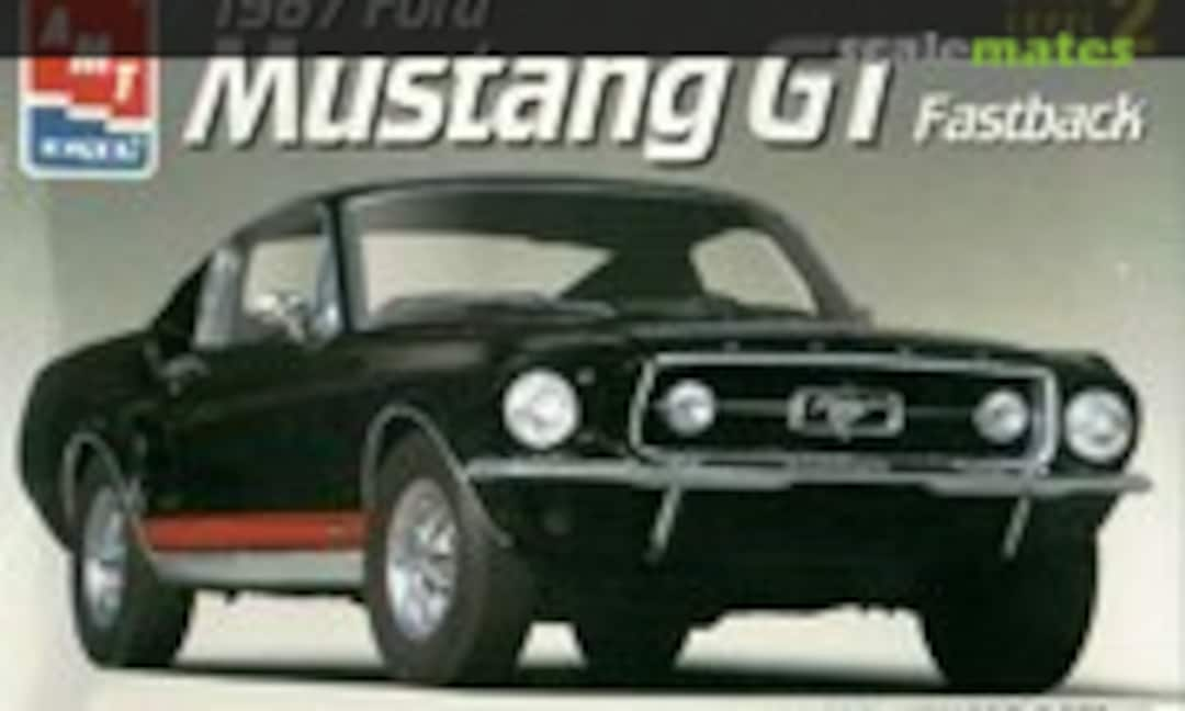 1:25 1967 Ford Mustang GT Fastback (AMT/ERTL 6631)