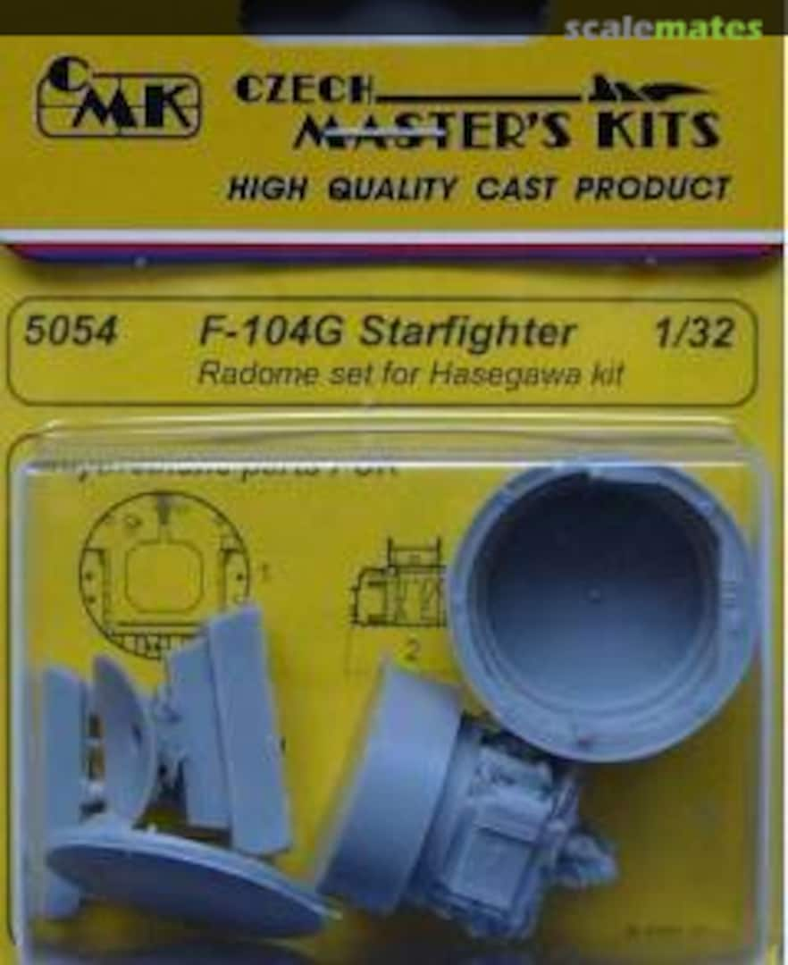 Boxart F-104G Starfighter Radome set 5054 CMK