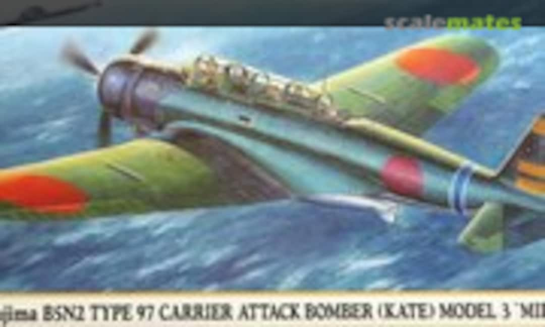 1:72 Nakajima B5N2 Type 97 Carrier Attack Bomber (Kate) Model 3 'Midway' (Hasegawa 00635)