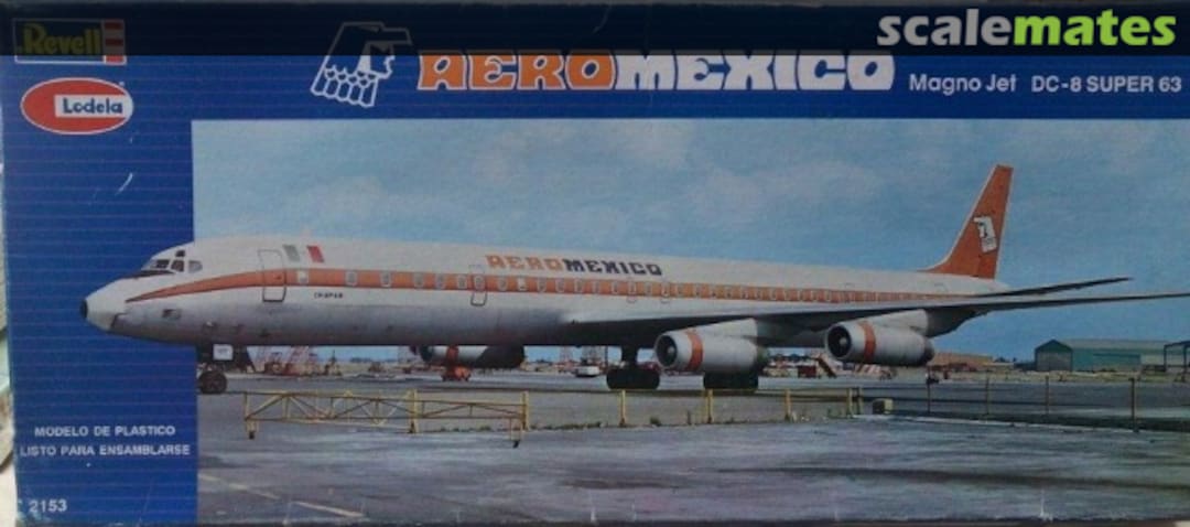 Boxart Magno Jet DC-8 Super 63 2153 Revell/Lodela