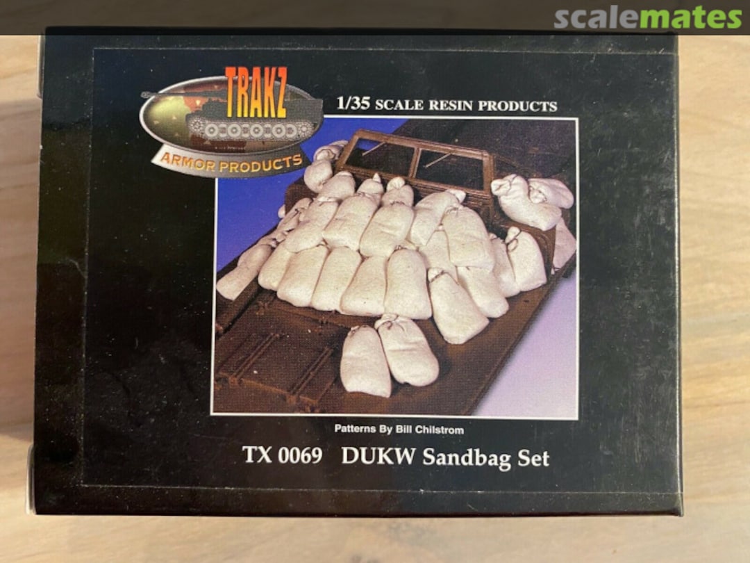 Boxart GMC DUKW-353 Sandbag Armor Set TX 0069 VLS - Trakz