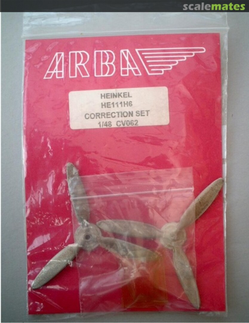 Boxart He-111H6 Correction Set CV062 Arba