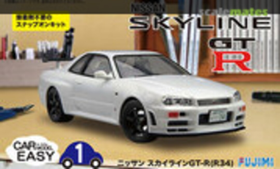 1:24 R34 Nissan Skyline GT-R (Fujimi 07700)