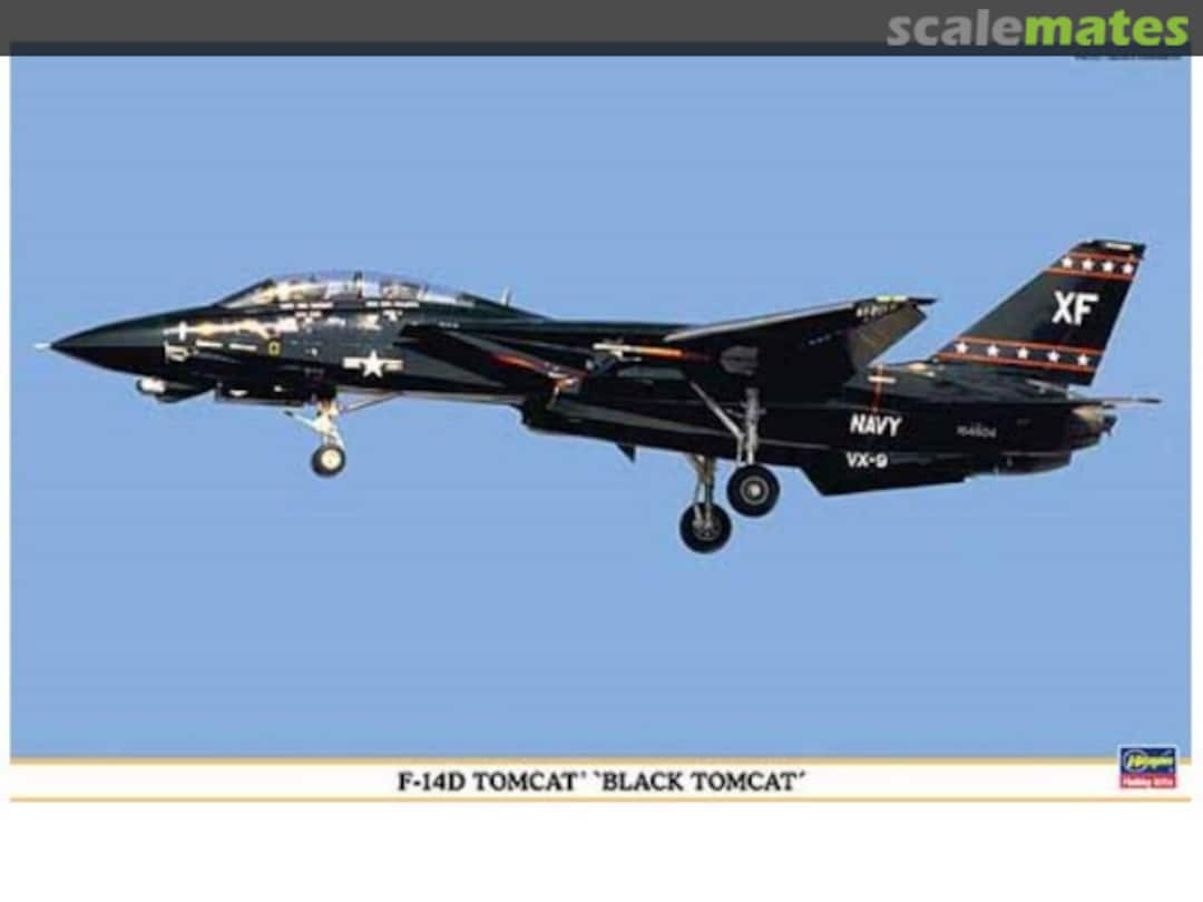 Boxart F-14D Tomcat `Black Tomcat´ 09867 Hasegawa