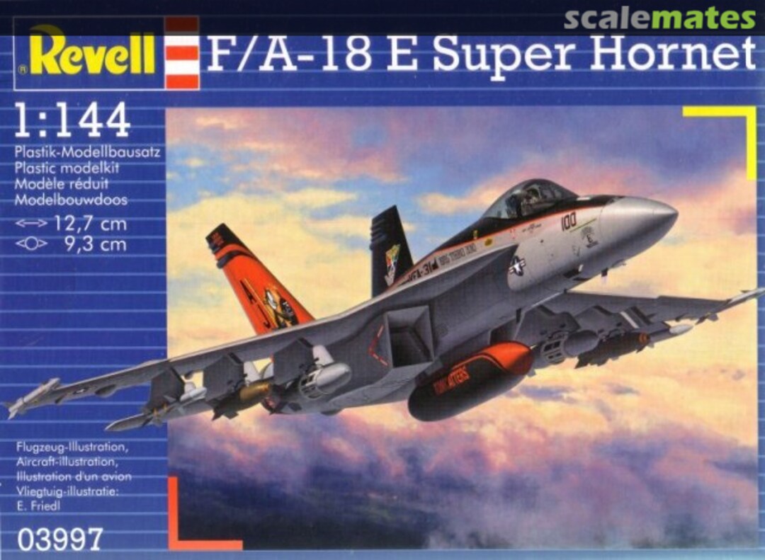 Boxart F/A-18E Super Hornet 03997 Revell