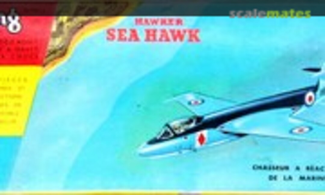 1:72 Hawker Sea Hawk (Tri-ang (FROG) 328P)