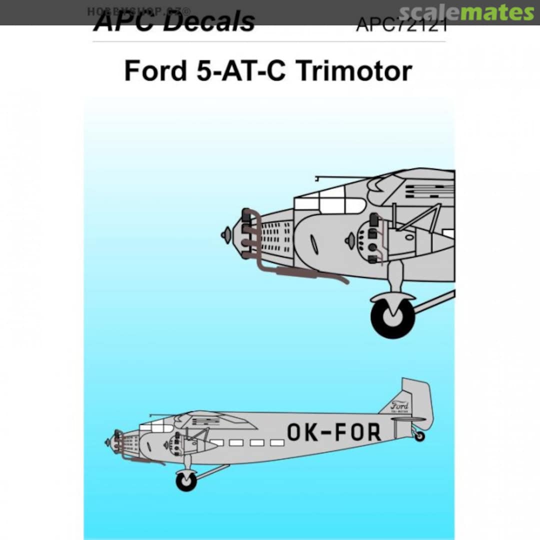 Boxart Ford 5AT Trimotor APC72121 APC Decals