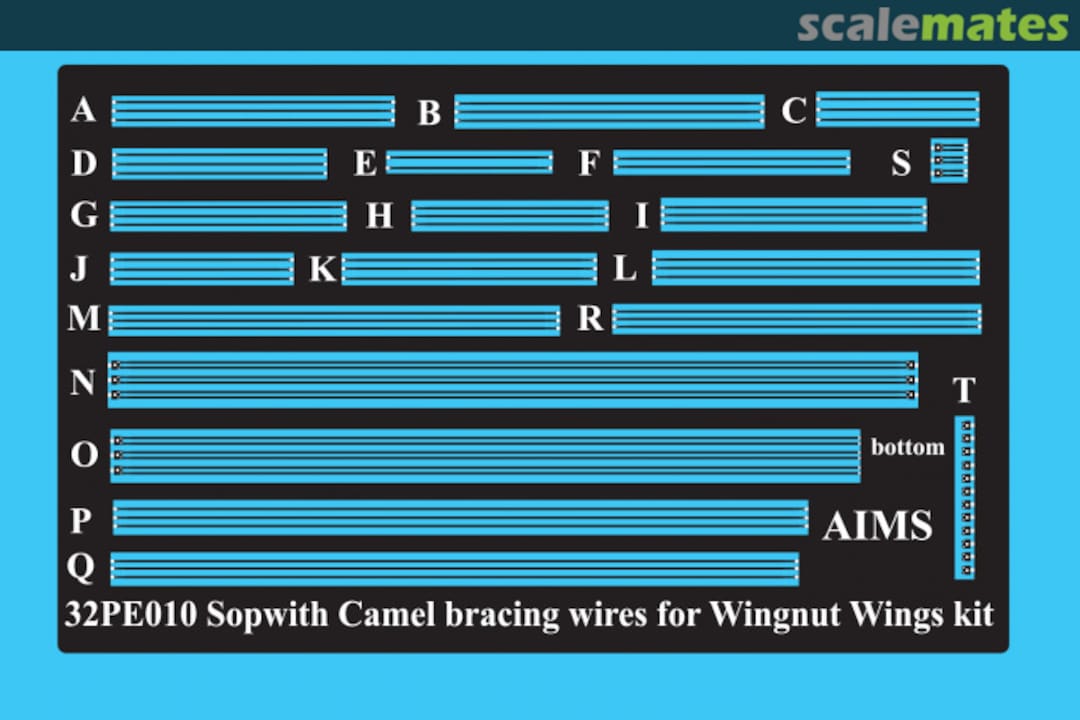 Boxart Sopwith Camel bracing Wires 32PE010 AIMS