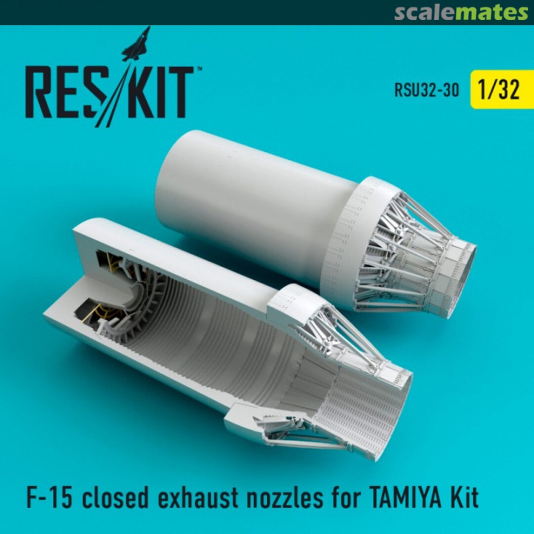 Boxart F-15 Eagle - closed exhaust nozzles RSU32-0030 ResKit