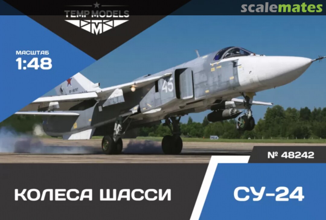 Boxart Chassis Wheels Su-24 48242 Tempmodels